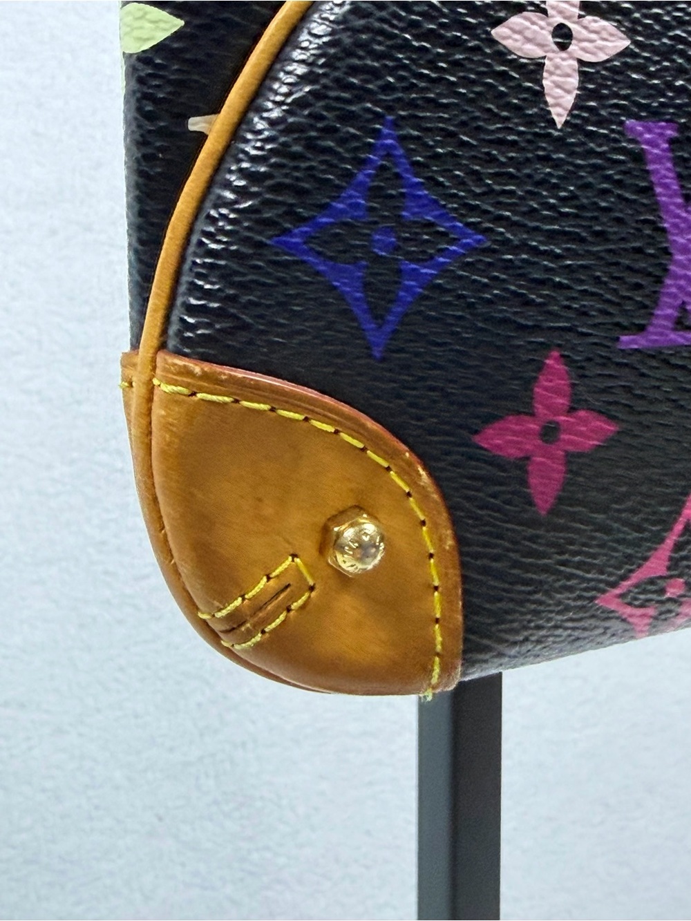 Louis Vuitton Monogram Multicolor Murakami Black Milla Pochette MM Full Set - Picture 5 of 16